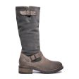 Oak & Hyde Bridge Cesar Tall Boot (Women) - Suede Grey For Sale