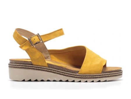 Dorking Espe D8540 Backstrap Sandal (Women) - Yellow Suede Online now