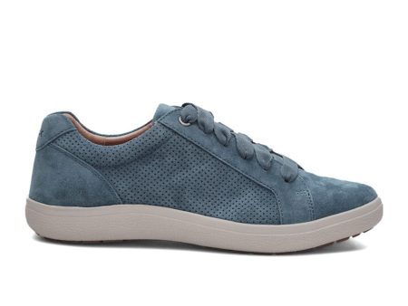 Aetrex Courtney Lace Up Sneaker (Women) - Blue Online Sale