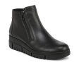 Vionic Uptown Sur Wedge Boot (Women) - Black Hot on Sale