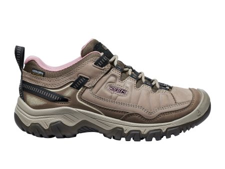 Keen Targhee IV Waterproof Hiking Shoe (Women) - Brindle Nostalgia Rose Fashion