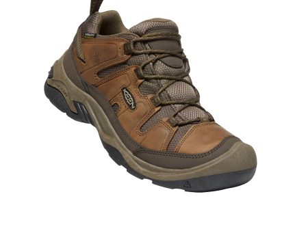 Keen Circadia Waterproof Hiking Shoe (Men) - Shitake Brindle Online Hot Sale