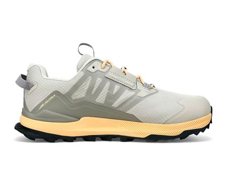 Altra Lone Peak All-Weather Low 2 Running Shoe (Women) - Gray Orange on Sale