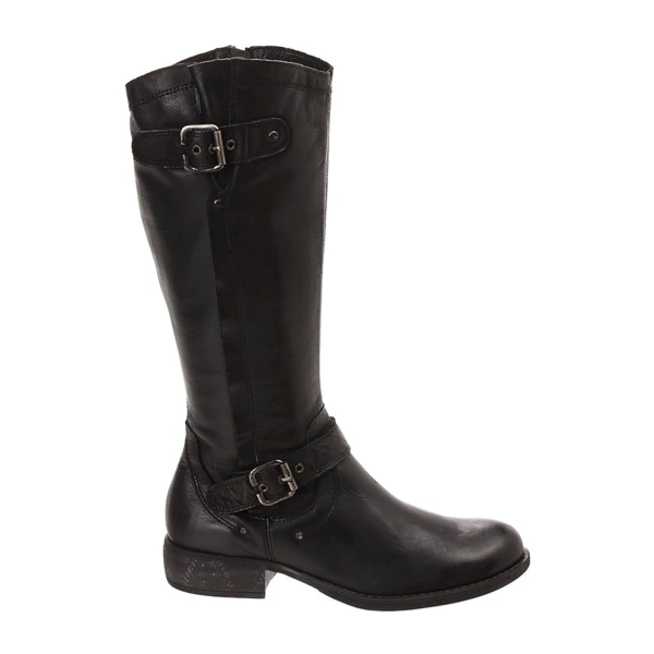 Eric Michael Montana Tall Boot (Women) - Black on Sale