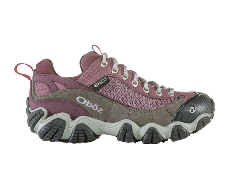 Oboz Firebrand II Low B-DRY Hiking Shoe (Women) - Lilac Fashion