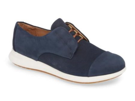 Samuel Hubbard Stroll Lace Up (Women) - Midnight Blue Nubuck Online now