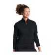 Kuhl Accel 1 2 Zip Long Sleeve Top (Women) - Black Hot on Sale