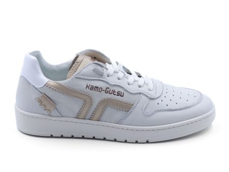 Kamo-Gutsu CAMPA 010 Sneaker (Women) - White Gold Hot on Sale