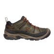 Keen Circadia Waterproof Hiking Shoe (Men) - Black Olive Potters Clay Discount