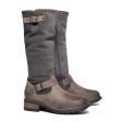 Oak & Hyde Bridge Cesar Tall Boot (Women) - Suede Grey For Sale