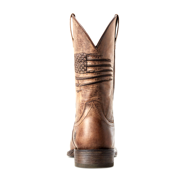 Ariat Circuit Patriot Western Boot (Men) - Weathered Tan Online Sale