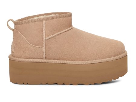 UGG® Classic Ultra Mini Platform (Women) - Sand For Discount