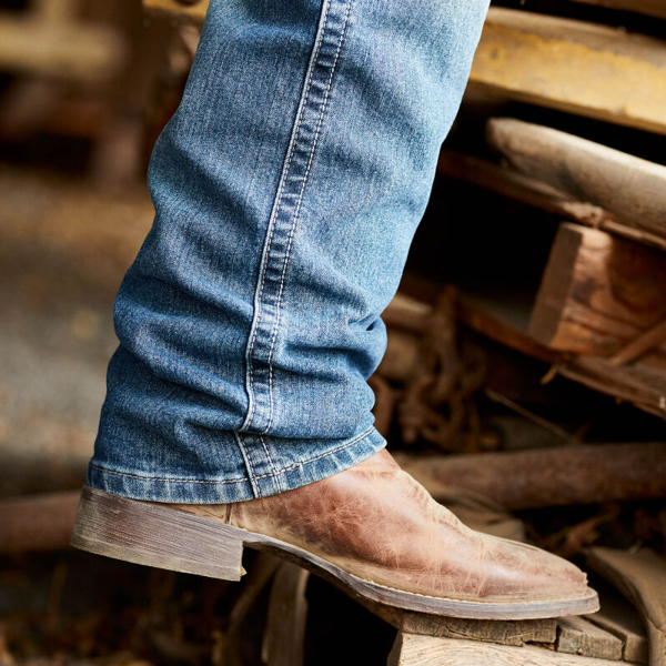 Ariat Circuit Patriot Western Boot (Men) - Weathered Tan Online Sale