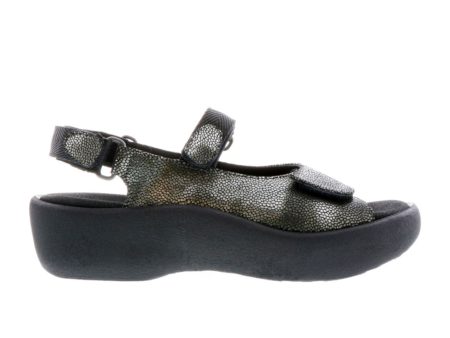 Wolky Jewel Backstrap Sandal (Women) - Black Caviar Online now