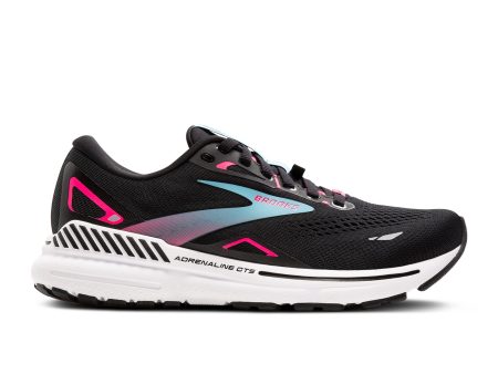 Brooks Adrenaline GTS 23 GTX Running Shoe (Women) - Black Knockout Pink Aqua Online Sale