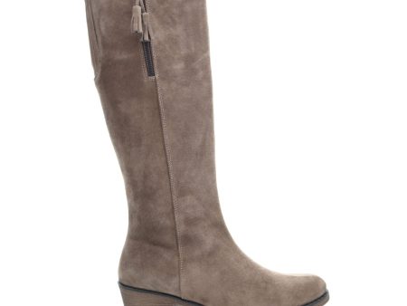 Propet Rider Tall Boot (Women) - Smoked Taupe For Sale