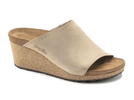 Birkenstock Namica Rivets Wedge Sandal (Women) - Sandcastle Nubuck Fashion