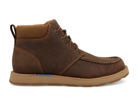 Twisted X 6  CellStretch Wedge Sole Boot (Men) - Brunette & Spice Online