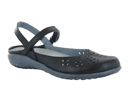 Naot Rari Backstrap Sandal (Women) - Soft Black Leather Discount