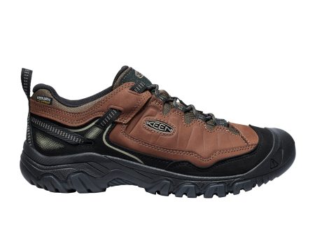 Keen Targhee IV Waterproof Hiking Shoe (Men) - Bison Black Online Sale