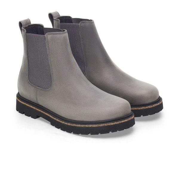 Birkenstock Highwood Deep Blue Chelsea Boot (Women) - Graphite Nubuck Cheap