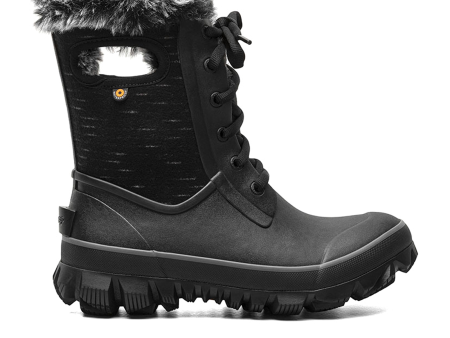 Bogs Arcata Dash Mid Winter Boot (Women) - Black Supply