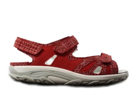 Waldlaufer Hanni 448001 Active Sandal (Women) - Red Online Hot Sale