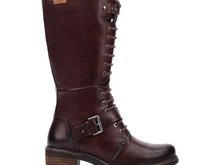 Pikolinos San Sebastia W1T-9624 Tall Boot (Women) - Caoba Leather For Discount