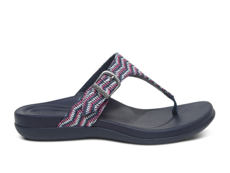 Aetrex Rita Sandal (Women) - Navy Online Sale