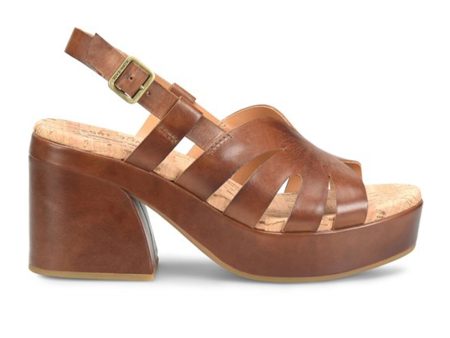 Kork-Ease Paschal Heeled Sandal (Women) - Brown Online Hot Sale