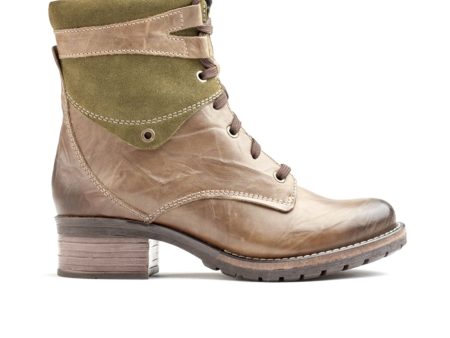 Dromedaris Kara Suede Ankle Boot (Women) - Olive Cheap