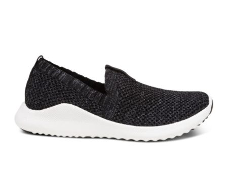 Aetrex Angie Slip On Sneaker (Women) - Black For Discount