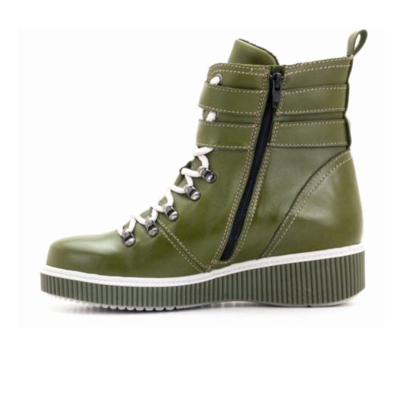 Dromedaris Jessie Ankle Boot (Women) - Olive Online Hot Sale