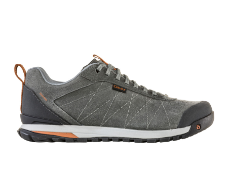 Oboz Bozeman Low Leather Lace Up Trail Shoe (Men) - Charcoal Hot on Sale