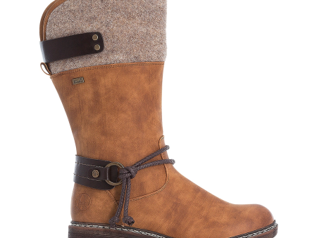 Rieker Dominika 94774-22 Mid Boot (Women) - Brown For Discount