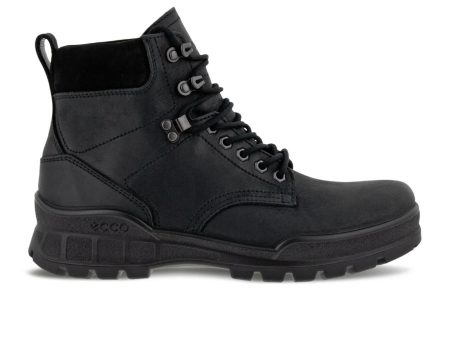 ECCO Track 25 Plain Toe Ankle Boot (Men) - Black Sale