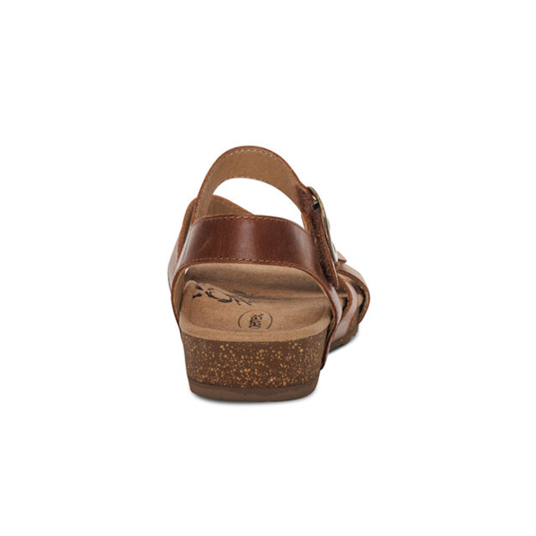 Aetrex Lilly Backstrap Sandal (Women) - Walnut Online Hot Sale