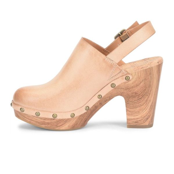 Kork-Ease Darby Heeled Clog (Women) - Natural (Nude) Online Sale