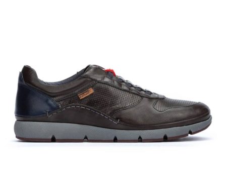 Pikolinos Fuencarral M4U-6082C1 Sneaker (Men) - Lead Leather Hot on Sale