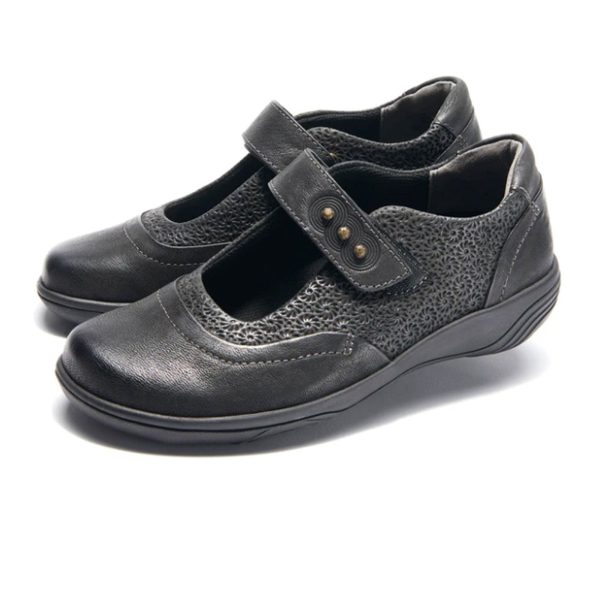 Halsa Aloe Mary Jane (Women) - Black Cheap