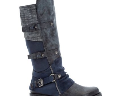 Rieker Franka 92284-45 Tall Boot (Women) - Grey Online now