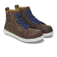 Birkenstock QS700 High Top Steel Toe Safety Shoe (Men) - Brown Nubuck Fashion