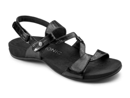 Vionic Paros Backstrap Sandal (Women) - Black Supply