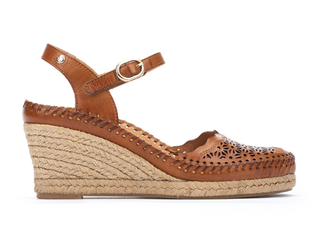 Pikolinos Vila W9Y-1508 Wedge Sandal (Women) - Brandy Leather Online Sale