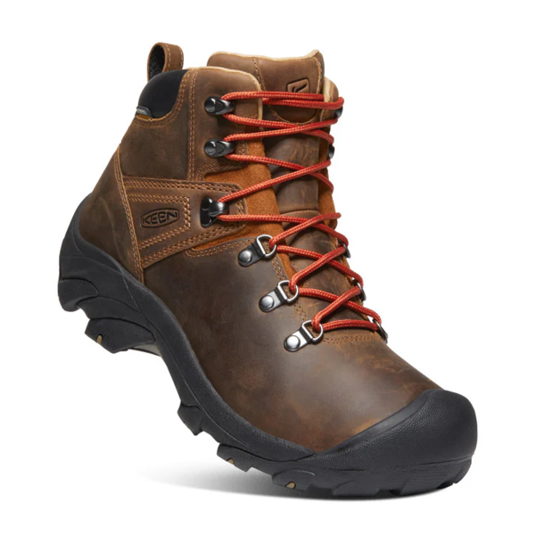 Keen Pyrenees Mid Hiking Boot (Men) - Syrup Sale