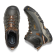 Keen Targhee III Mid Waterproof Hiking Boot (Men) - Black Olive Golden Brown Online