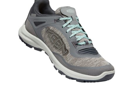 Keen Terradora Flex Low Waterproof Hiking Shoe (Women) - Steel Grey Cloud Blue Cheap