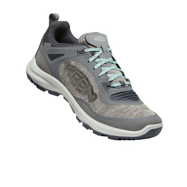 Keen Terradora Flex Low Waterproof Hiking Shoe (Women) - Steel Grey Cloud Blue Cheap