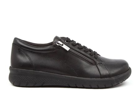 Ziera Solar XF Sneaker (Women) - Black Leather For Sale