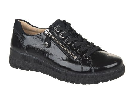 Fidelio Tuva Sneaker (Women) Black Patent Online Sale